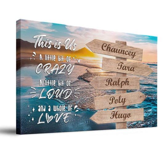 Personalized Canvas For Family This Is Us