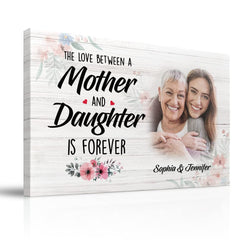 Personalized Canvas Love Between Mother And Daughter