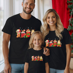 Personalized Christmas T-Shirt Coffee Lover