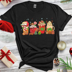 Personalized Christmas T-Shirt Coffee Lover