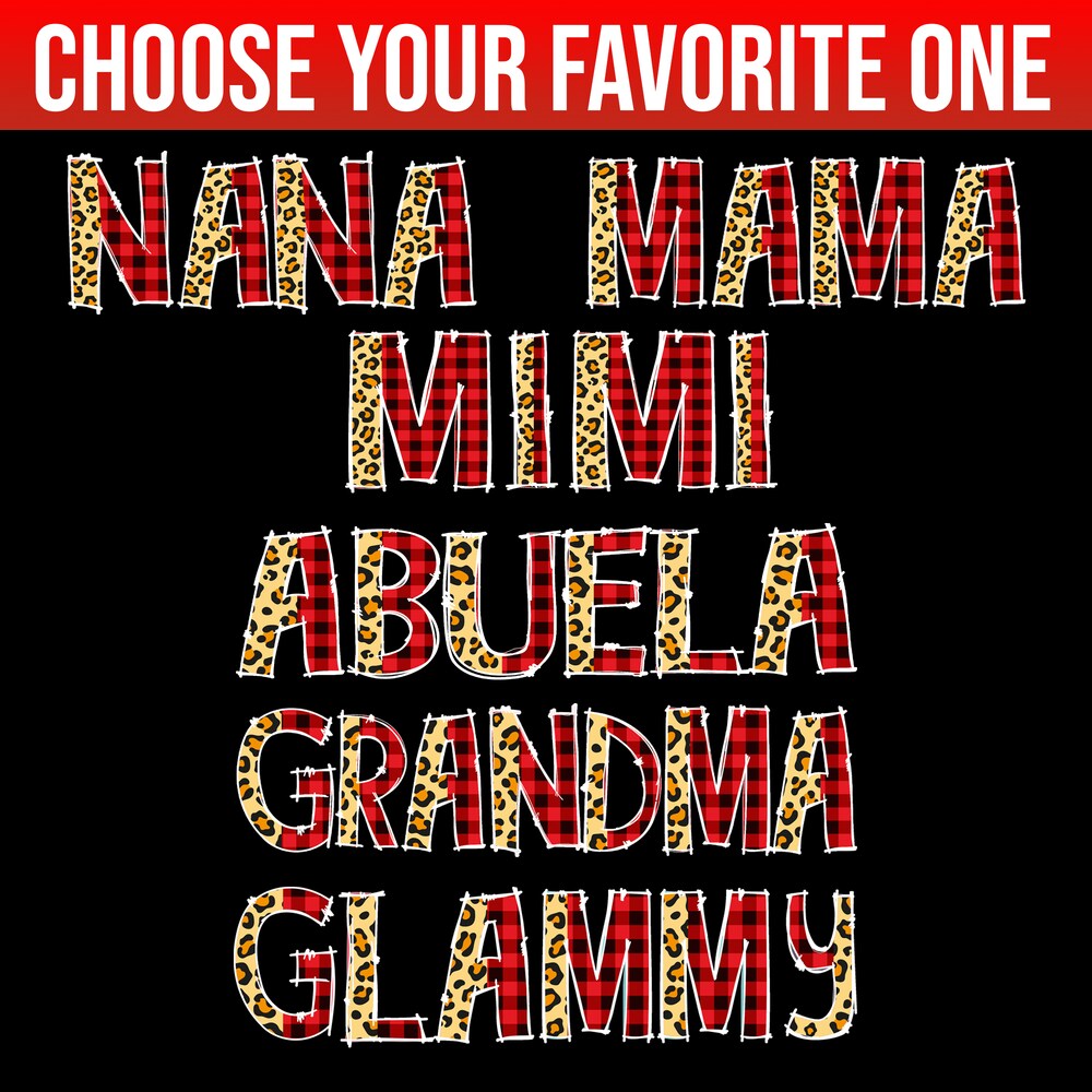 Personalized Christmas T-Shirt Custom Grandma