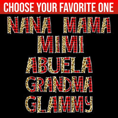 Personalized Christmas T-Shirt Custom Grandma