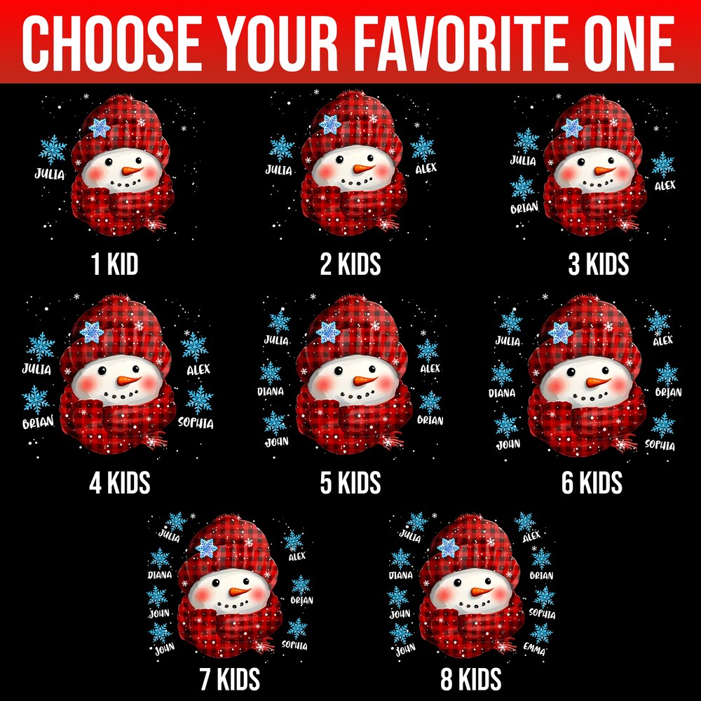 Personalized Christmas T-Shirt Custom Grandma