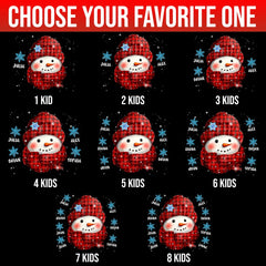 Personalized Christmas T-Shirt Custom Grandma