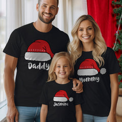 Personalized Christmas T-Shirt Custom Name