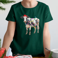 Personalized Christmas T-Shirt Decorated With Animal Shapes