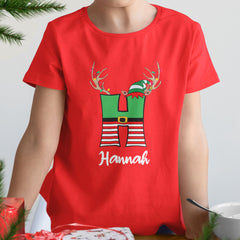 Personalized Christmas T-Shirt Family Matching