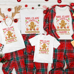 Personalized Christmas T-Shirt Gingerbread