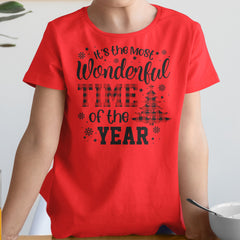 Personalized Christmas T-Shirt Time Of The Year