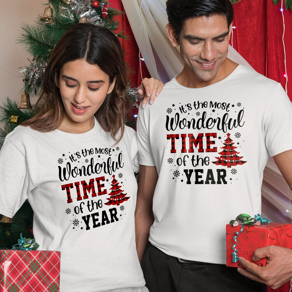 Personalized Christmas T-Shirt Time Of The Year