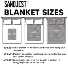 Personalized Couple Blanket To Husband from Wife Couple