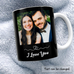 Personalized Couple Custom Photo Mug For Wife Husband