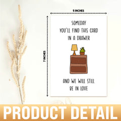 Personalized Couple Greeting Card We Will Still Be In Love