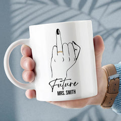 Personalized Couple Mug Future Mrs With Customize Name