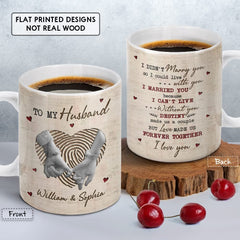 Personalized Couple Mug Love Message To My Husband