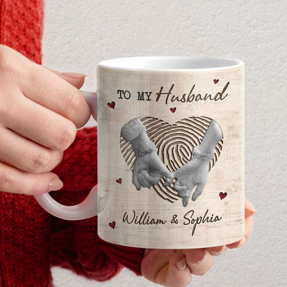Personalized Couple Mug Love Message To My Husband