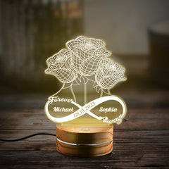 Personalized Couple Night Light For Wedding