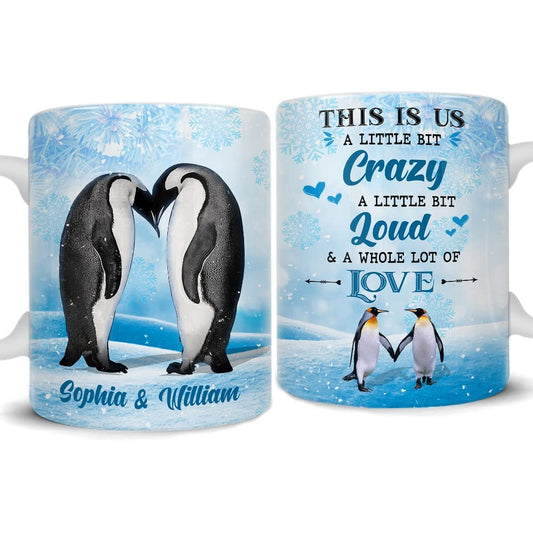Personalized Couple Penguin Mug This Is Us