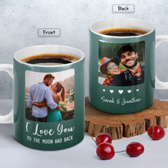 Personalized Couple Photo Custom Mug