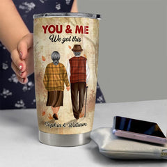 Personalized Couple Tumbler To My Wife You And Me Gift From Husband