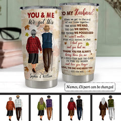 Personalized Couple Tumbler You And Me To My Husband Gift From Wife