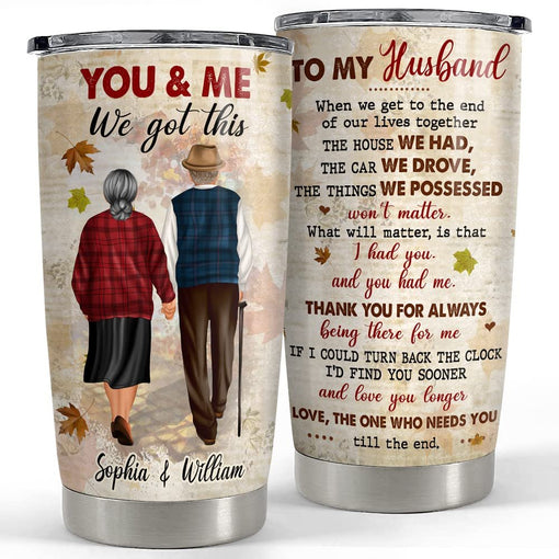 Personalized Couple Tumbler You And Me To My Husband Gift From Wife