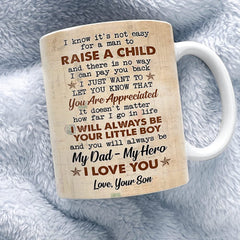 Personalized Dad And Son Mug To My Dad