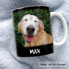 Personalized Dad Dog Mug Love Between Dad And Dog