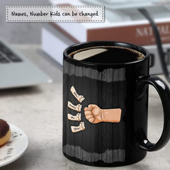 Personalized Dad Mug Father And Daughters