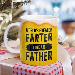 Personalized Dad Mug World's Greatest Father Funny