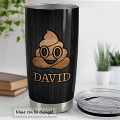 Personalized Dad Tumbler Daddy Little Kids Father Day Gift