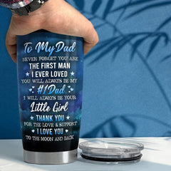 Personalized Dad Tumbler Father And Daughter Father Day Gift