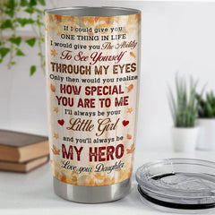 Personalized Dad Tumbler To My Dad From Daughter Father Day Gift