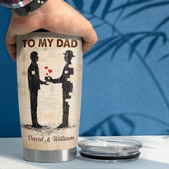 Personalized Dad Tumbler To My Dad From Son Father Day Gift