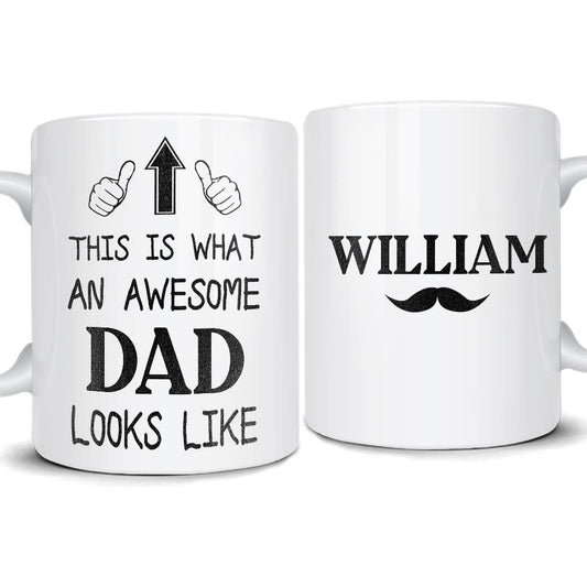 Personalized Daddy Mug This Is An Awesome Dad