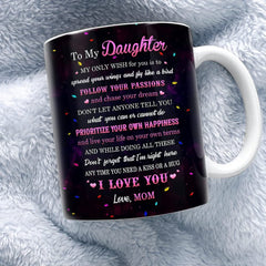 Personalized Daughter Mug Heart Tree Mother And Daughter
