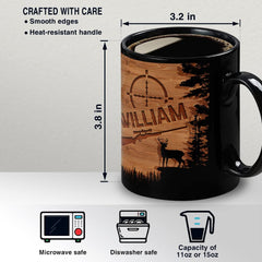 Personalized Deer Hunting Mug
