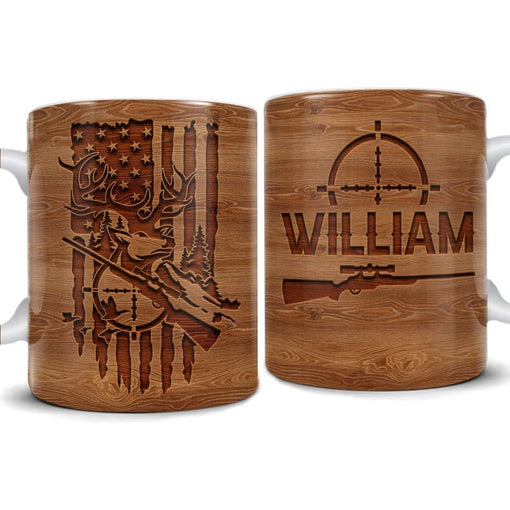 Personalized Deer Hunting Mug