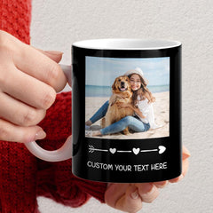 Personalized Dog Mom Dog Dad Mug Custom Photo