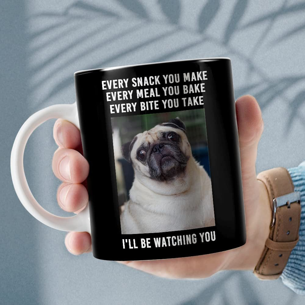 Personalized Dog Photo Mug Snack You Make