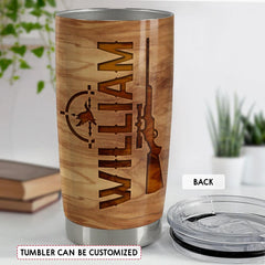 Personalized Duck Hunting Tumbler With Customize Name