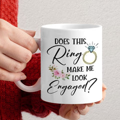 Personalized Engaged Mug Future Mrs For Fiancee Girlfriend