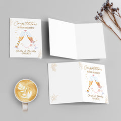 Personalized Engagement Greeting Card Congratulations On Engagement