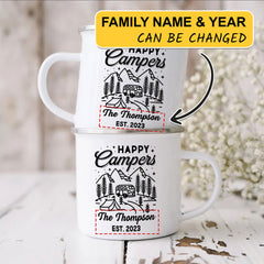 Personalized Family Camping Mug