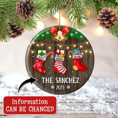 Personalized Family Ornament The Sanchez