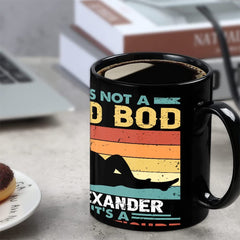 Personalized Father Mug It Is Not Dad Bod
