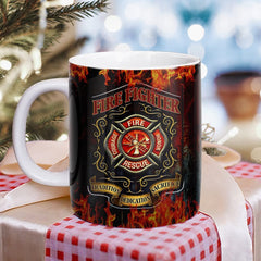 Personalized Firefighter Mug