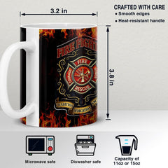 Personalized Firefighter Mug