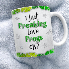 Personalized Frog Mug Jewelry Style