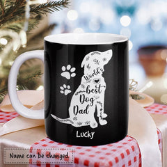 Personalized Funny Dog Dad Mug